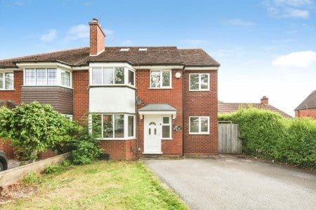 House Widney Road in Metropolitan Borough of Solihull