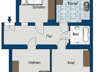 Wohnung Fritz-Schulze-Straße in Dresden