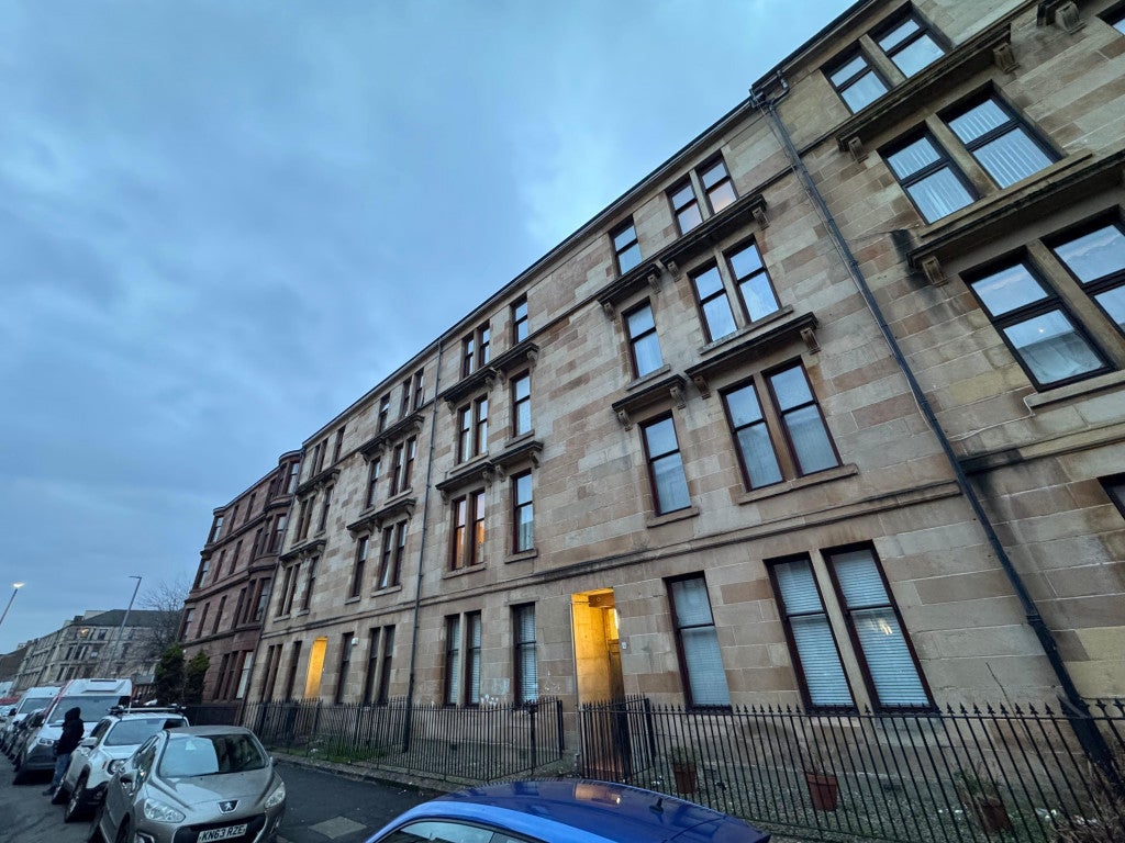 Flat Daisy Street in Glasgow