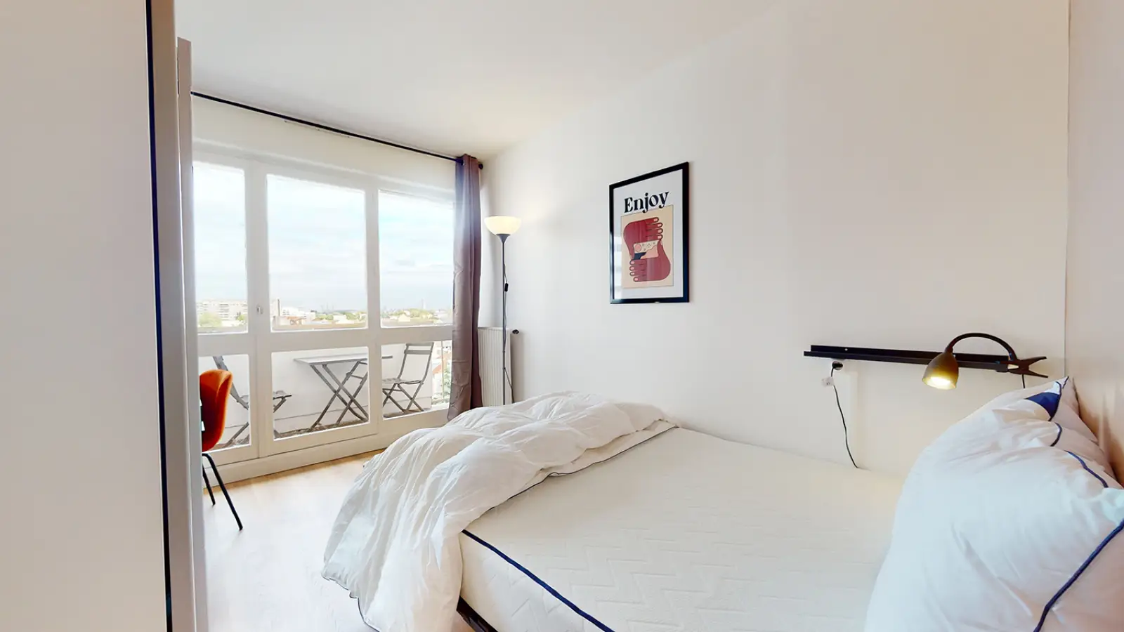 Chambre Rue Maurice Ravel à Gennevilliers