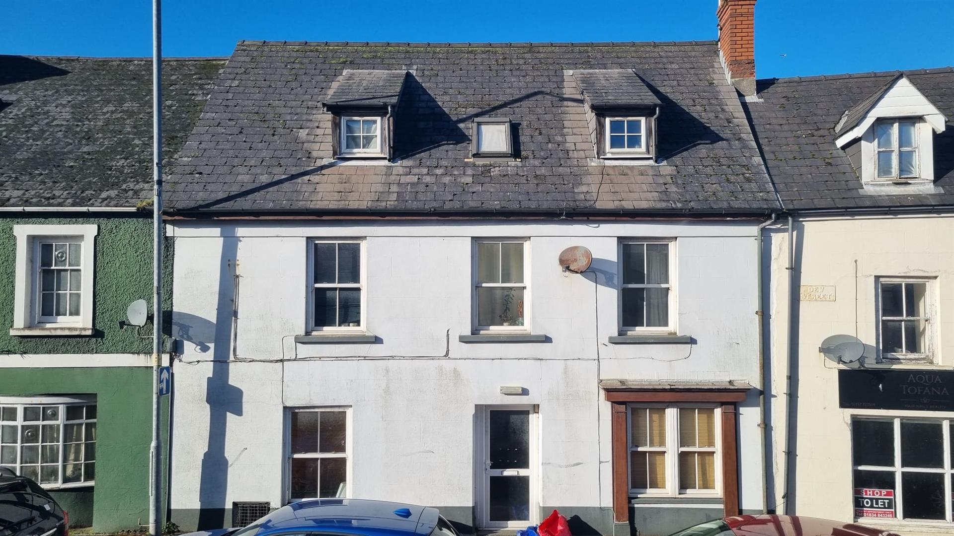 Flat Dew Street in Haverfordwest