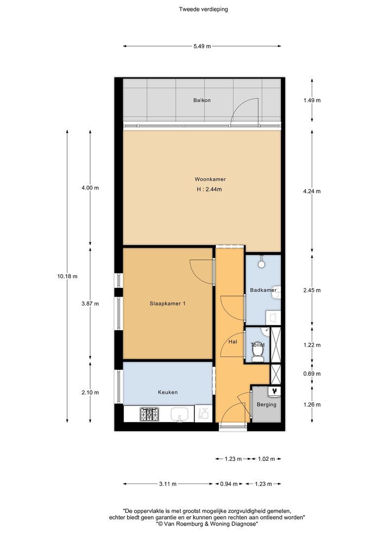 Appartement te koop: Hildo Kropplein 13, Amsterdam
