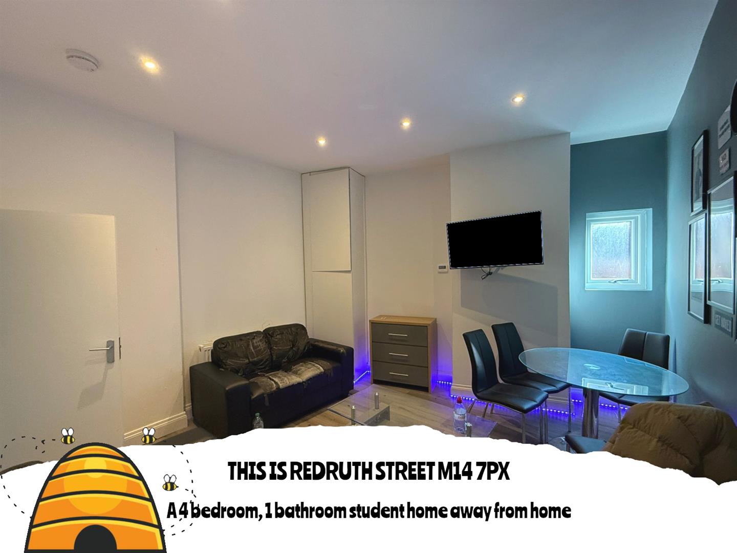 Flat Redruth Street in Manchester