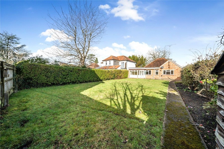 House Sayes Court Farm Drive in Borough of Runnymede