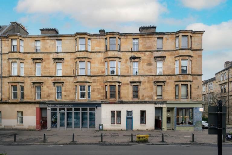 Flat Bank Street in Glasgow