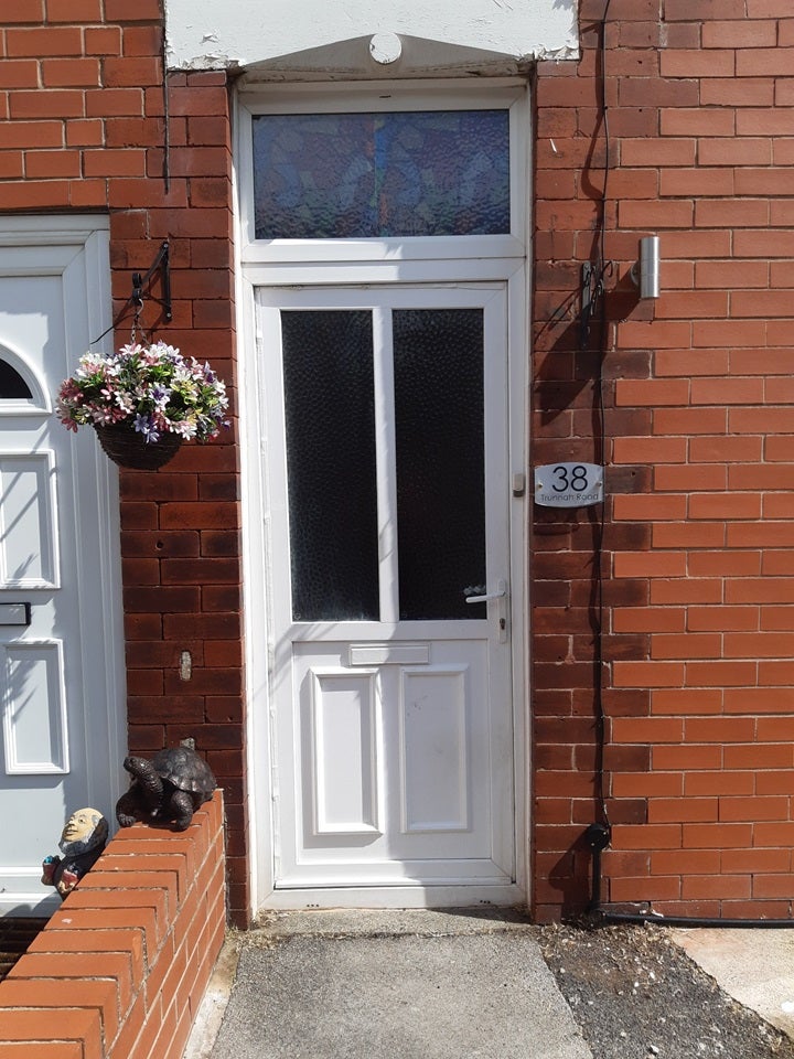 Flat Trunnah Road in Borough of Wyre