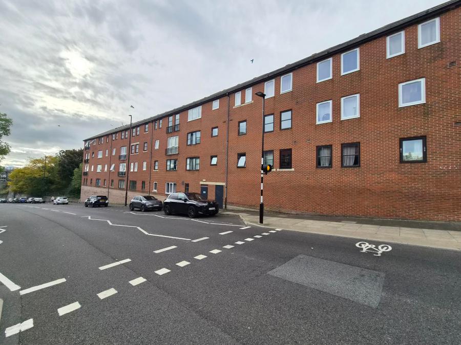 Flat Borough Road in North Tyneside