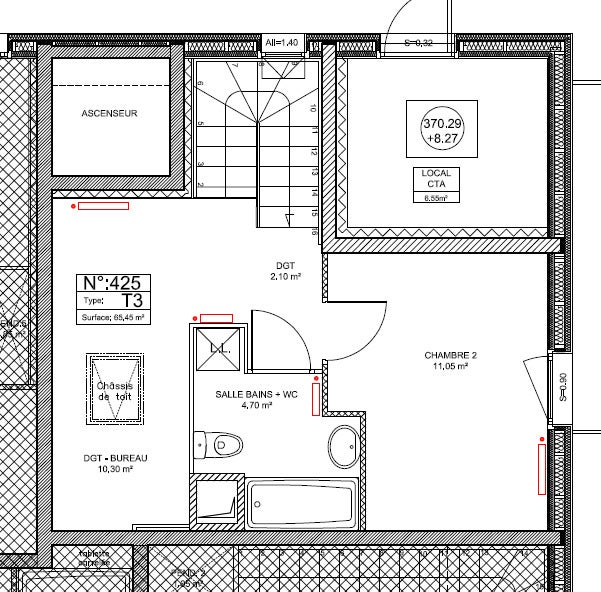 Appartement Rue de la Montorière à Le Cendre