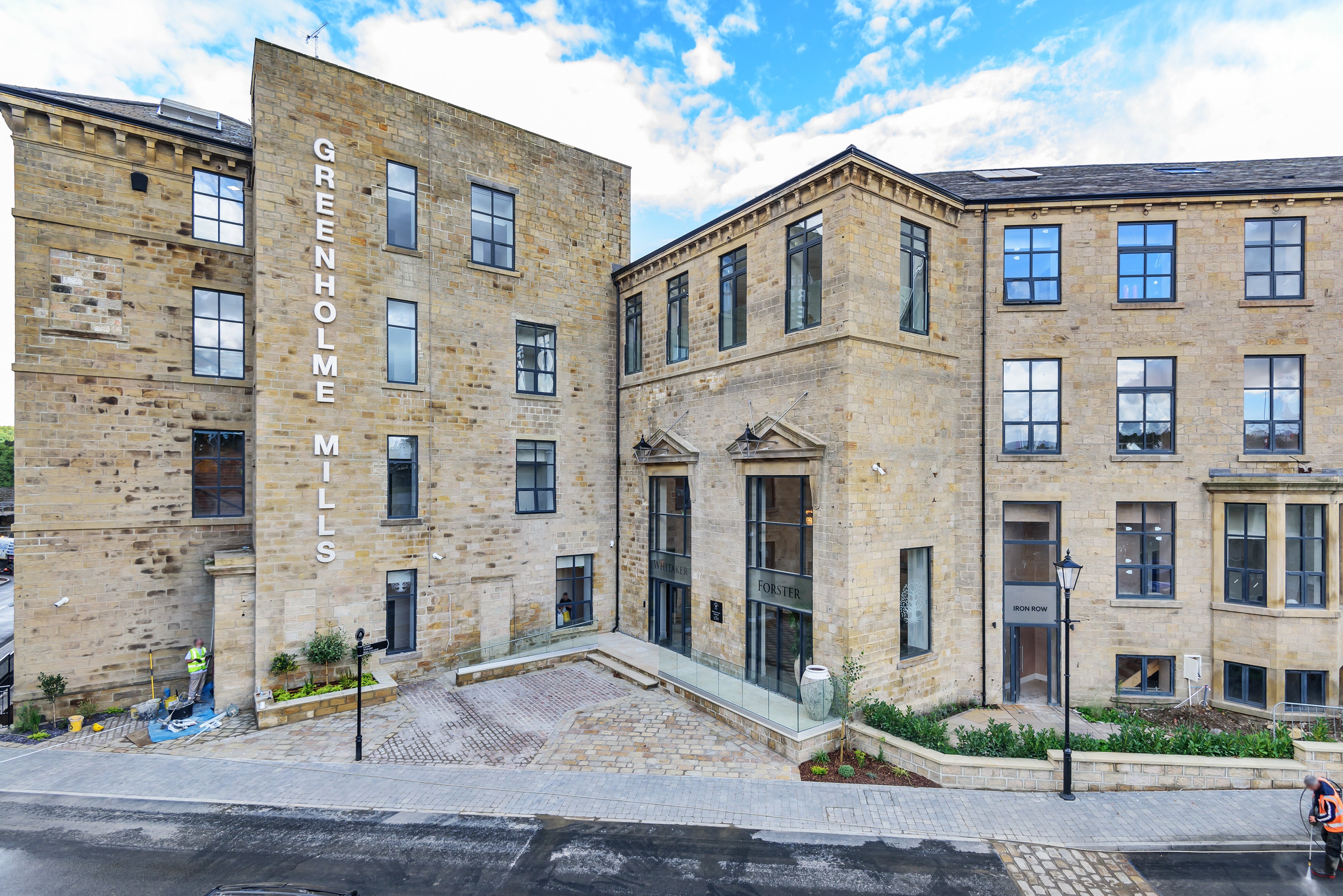 Flat Iron Row in Bradford
