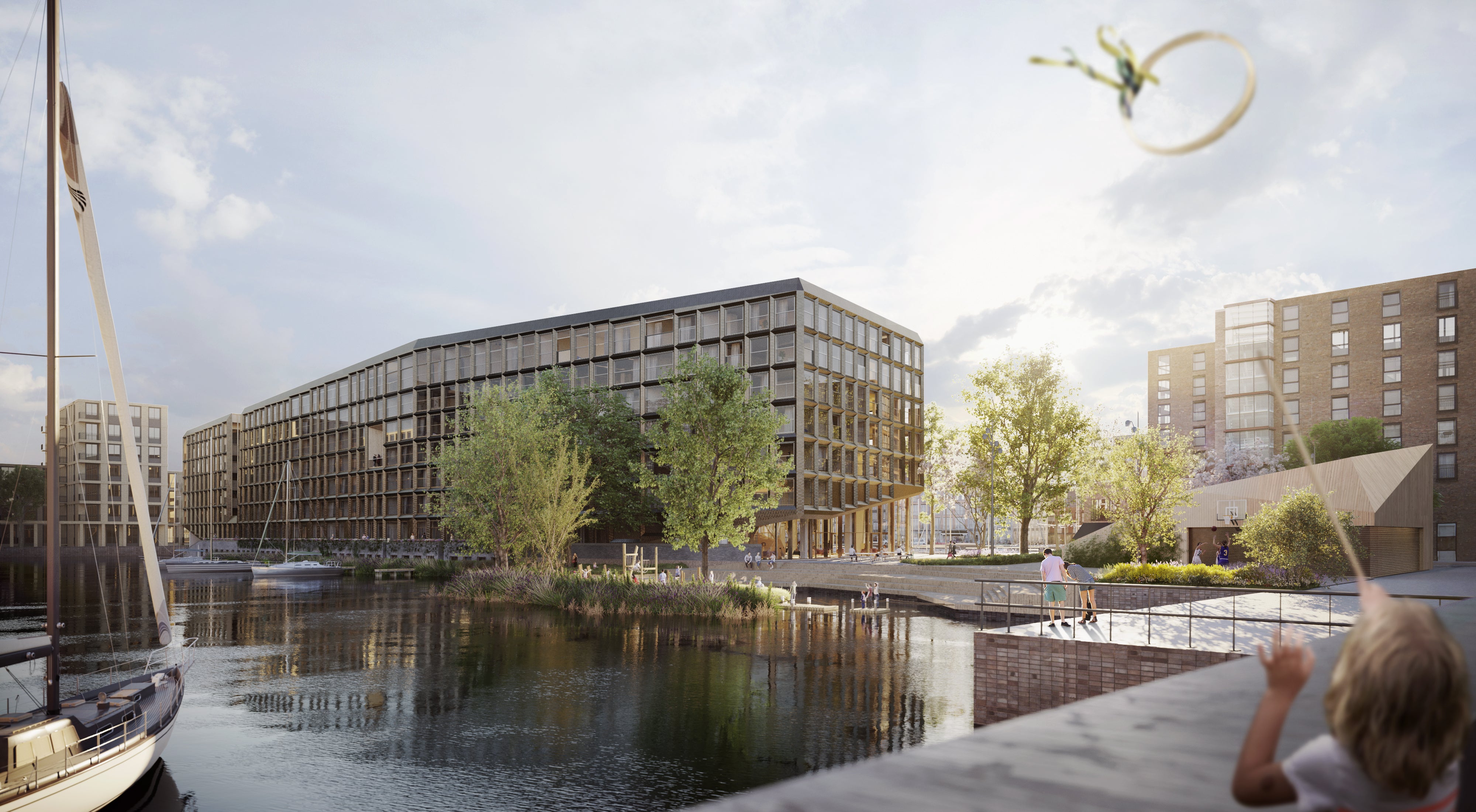 Flat Krijn Taconiskade in Amsterdam