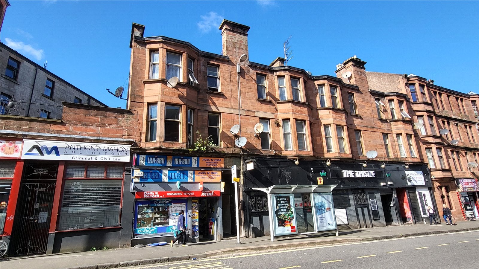 Flat Duke Street in Glasgow