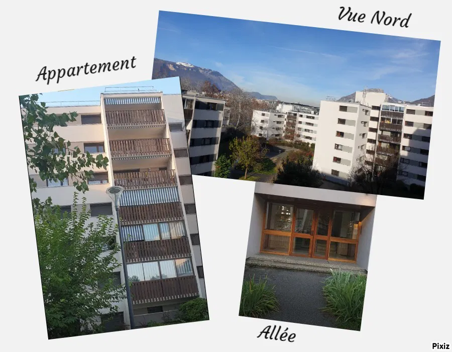 Chambre Rue des Trois Quartiers à Grenoble