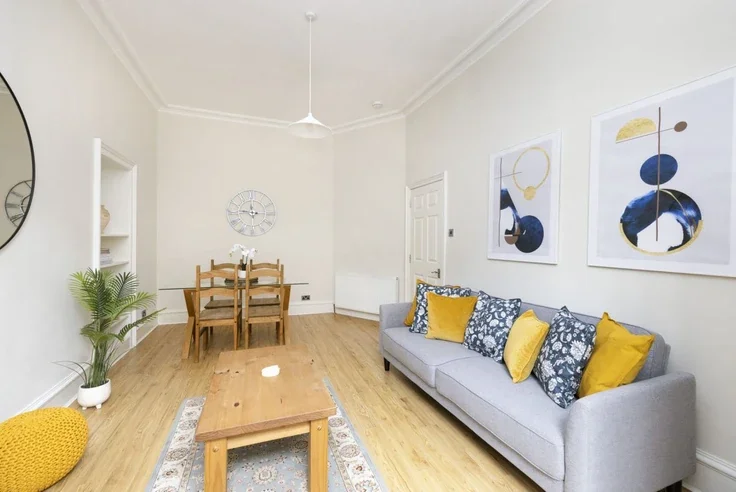 Flat Danube Street in City of Edinburgh