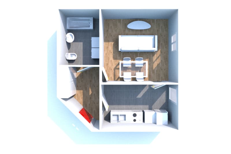 Appartement Résidence l'Aubelière à Bois-Guillaume