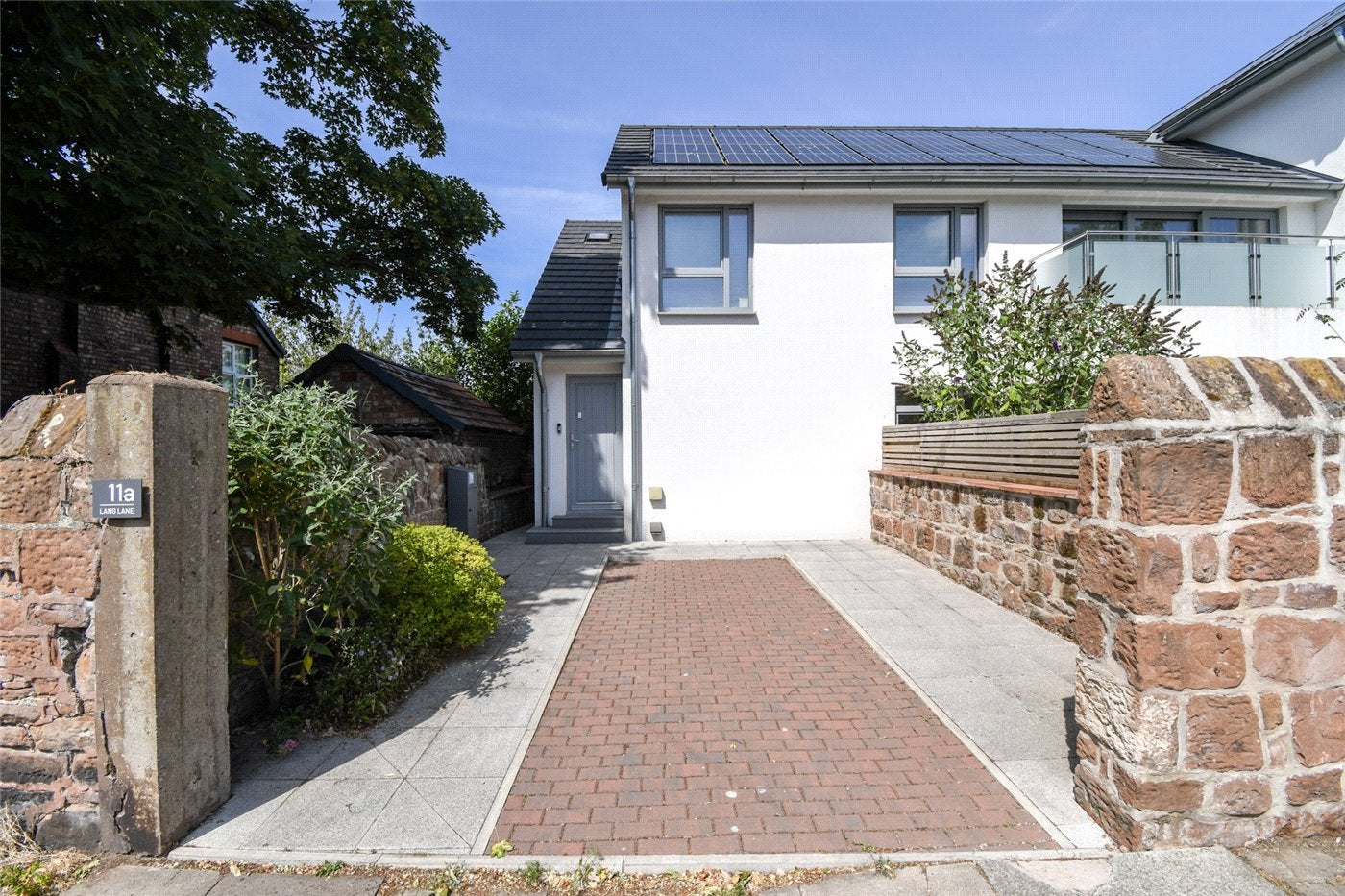 Flat Lang Lane in West Kirby