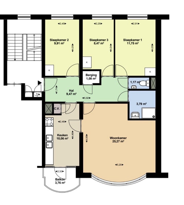 Appartement Waaigat 5