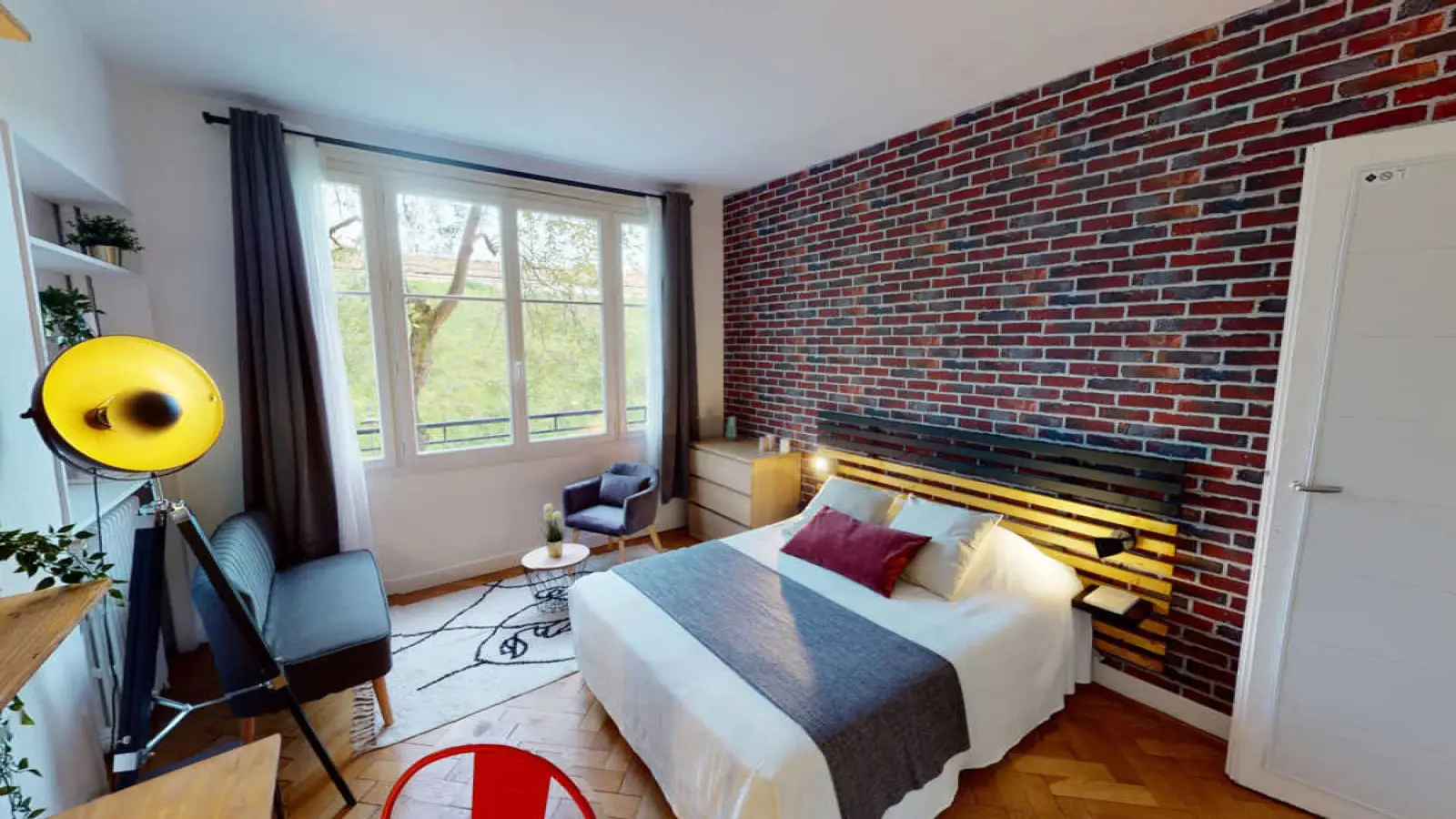 Chambre Avenue Reille à Paris
