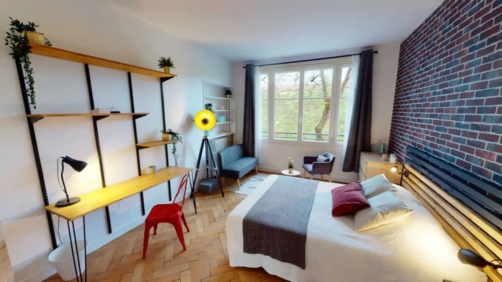 Chambre Avenue Reille à Paris