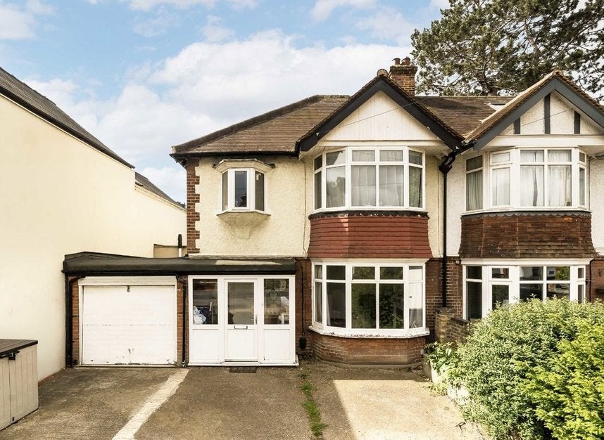 House Staines Road East in Borough of Spelthorne