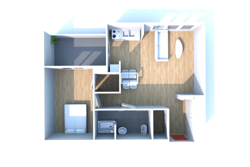 Flat Rue Marcel Paul in Saint-Étienne-du-Rouvray