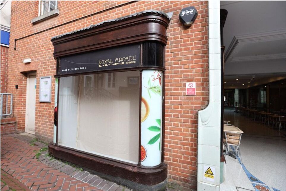 Flat Royal Arcade in Norwich