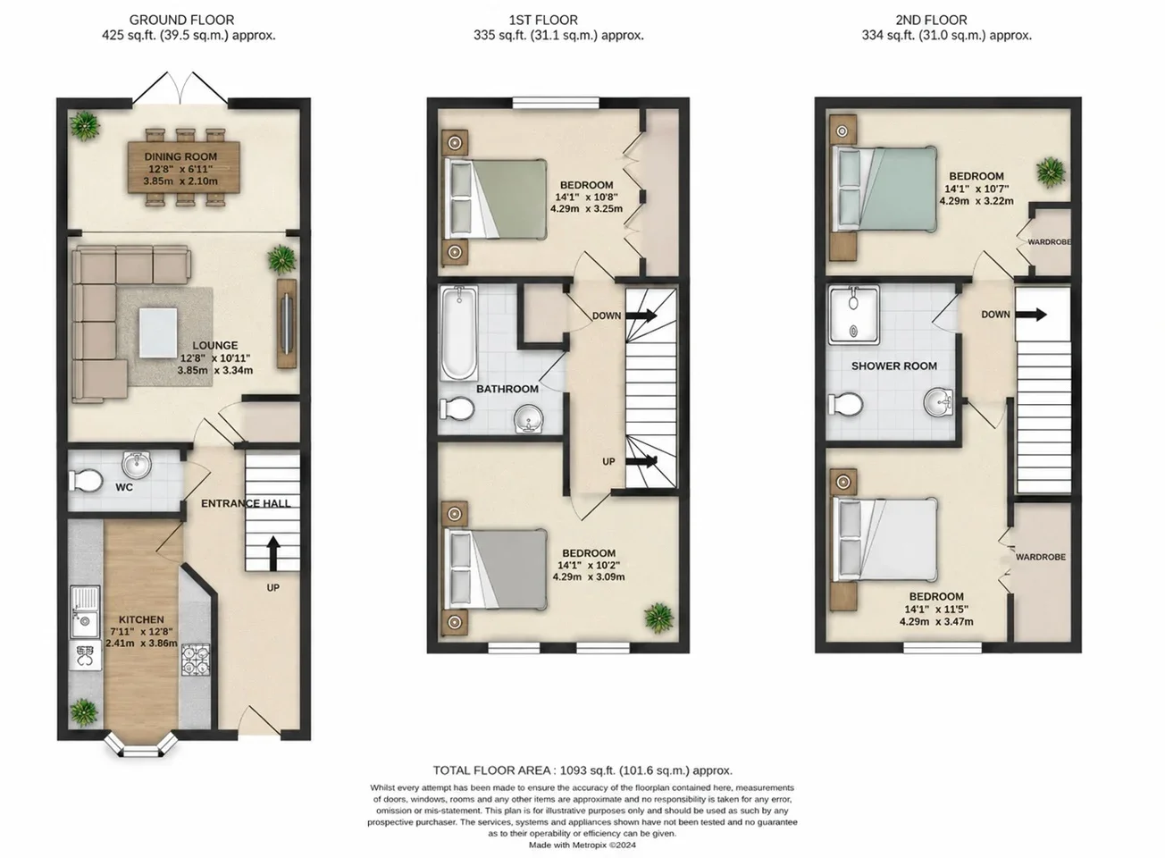 House Dashwood Close in Surrey Heath