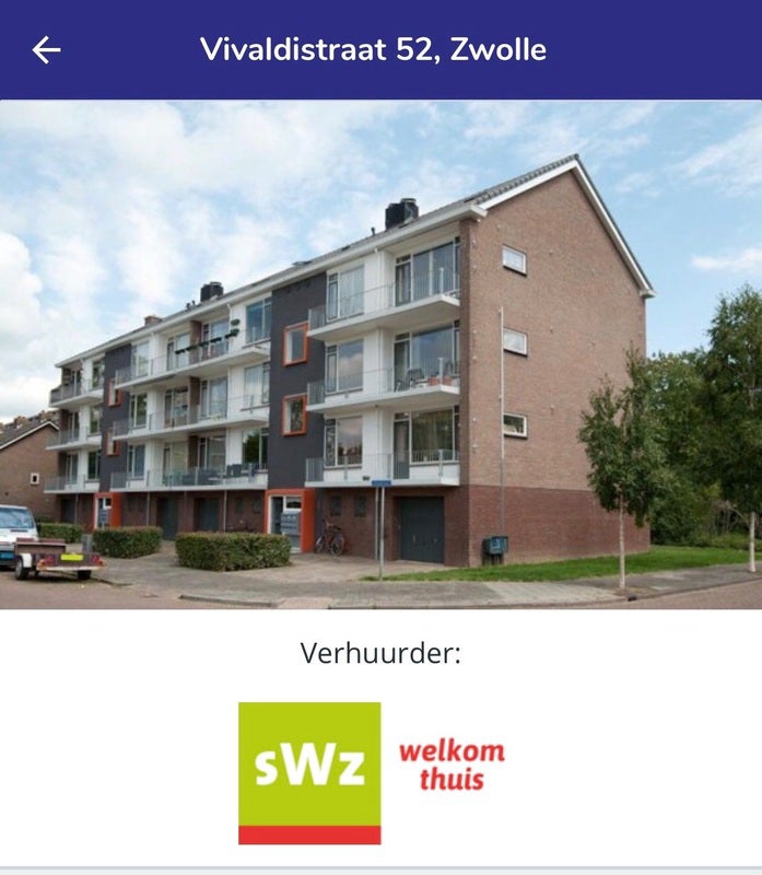 Appartement Vivaldistraat 2