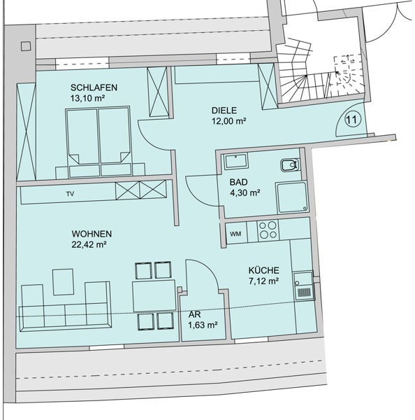 Wohnung Dr.-Friedrichs-Ring in Zwickau