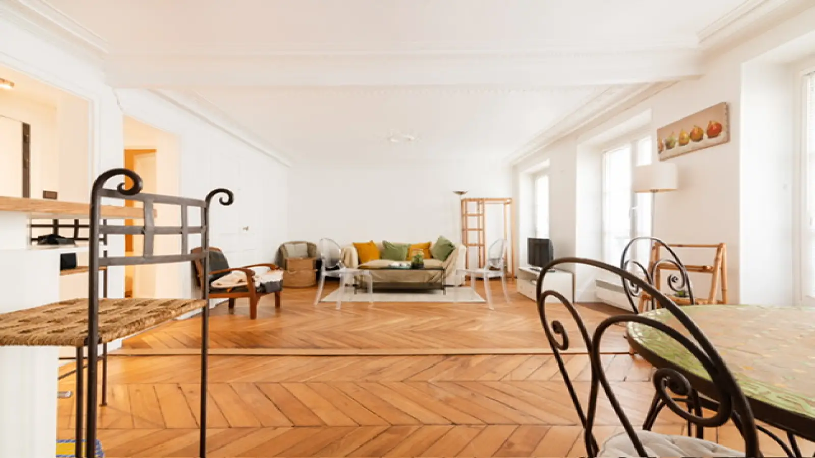 Flat Rue Manuel in Paris