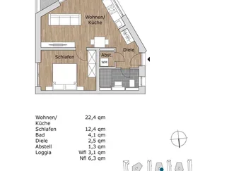Wohnung Seidnitzer Straße in Dresden