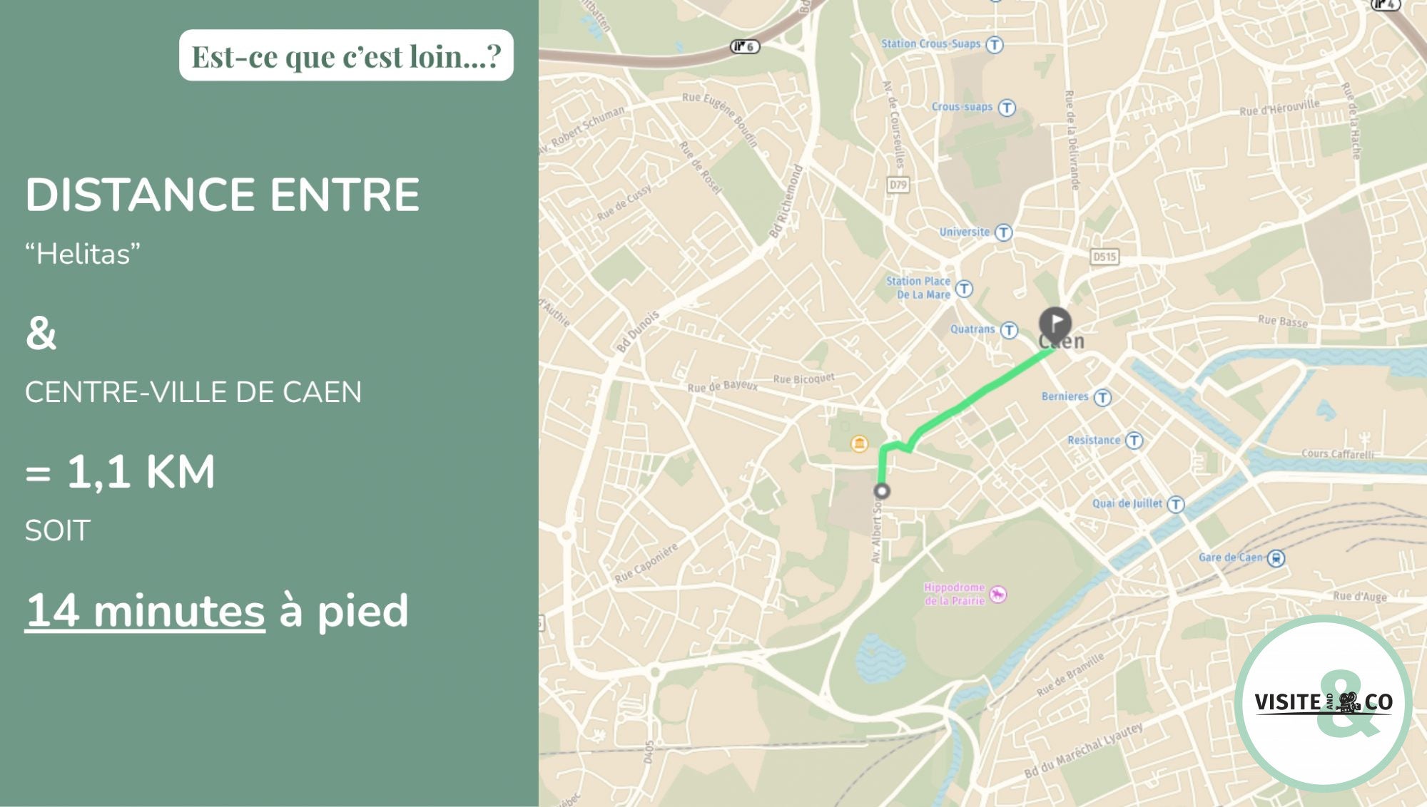 Appartement Résidence les Jardins d'Hélitas à Caen