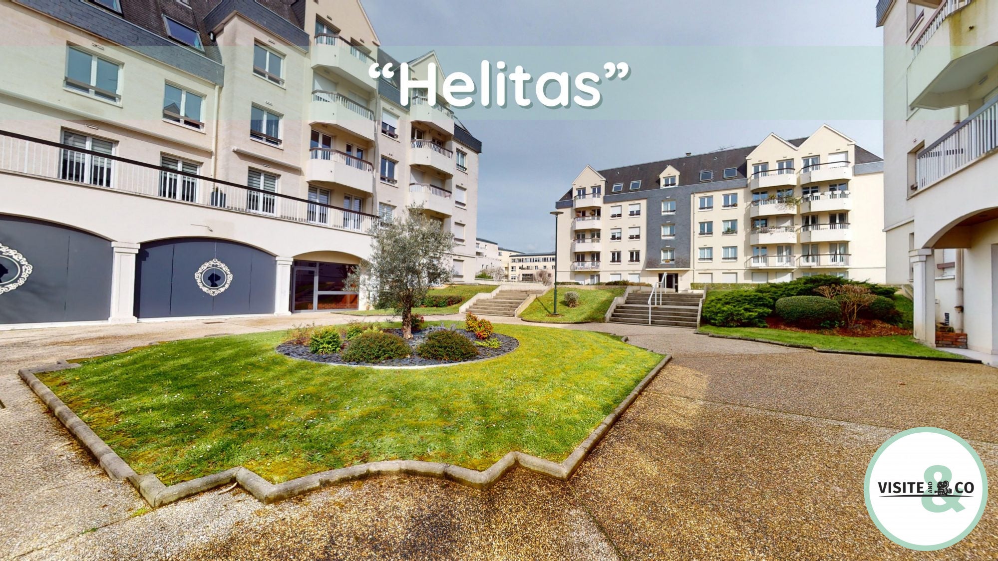 Appartement Résidence les Jardins d'Hélitas à Caen