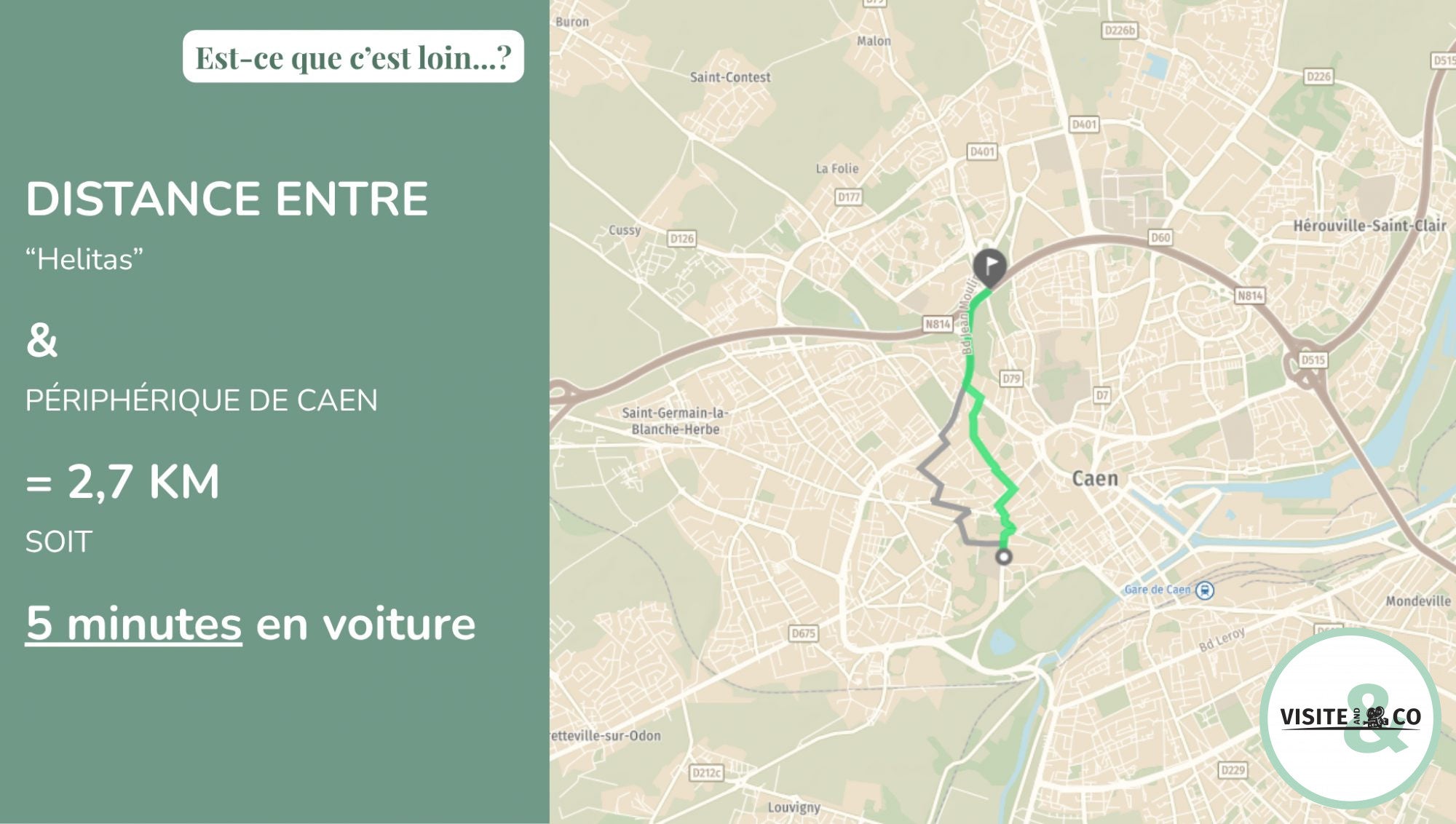 Appartement Résidence les Jardins d'Hélitas à Caen