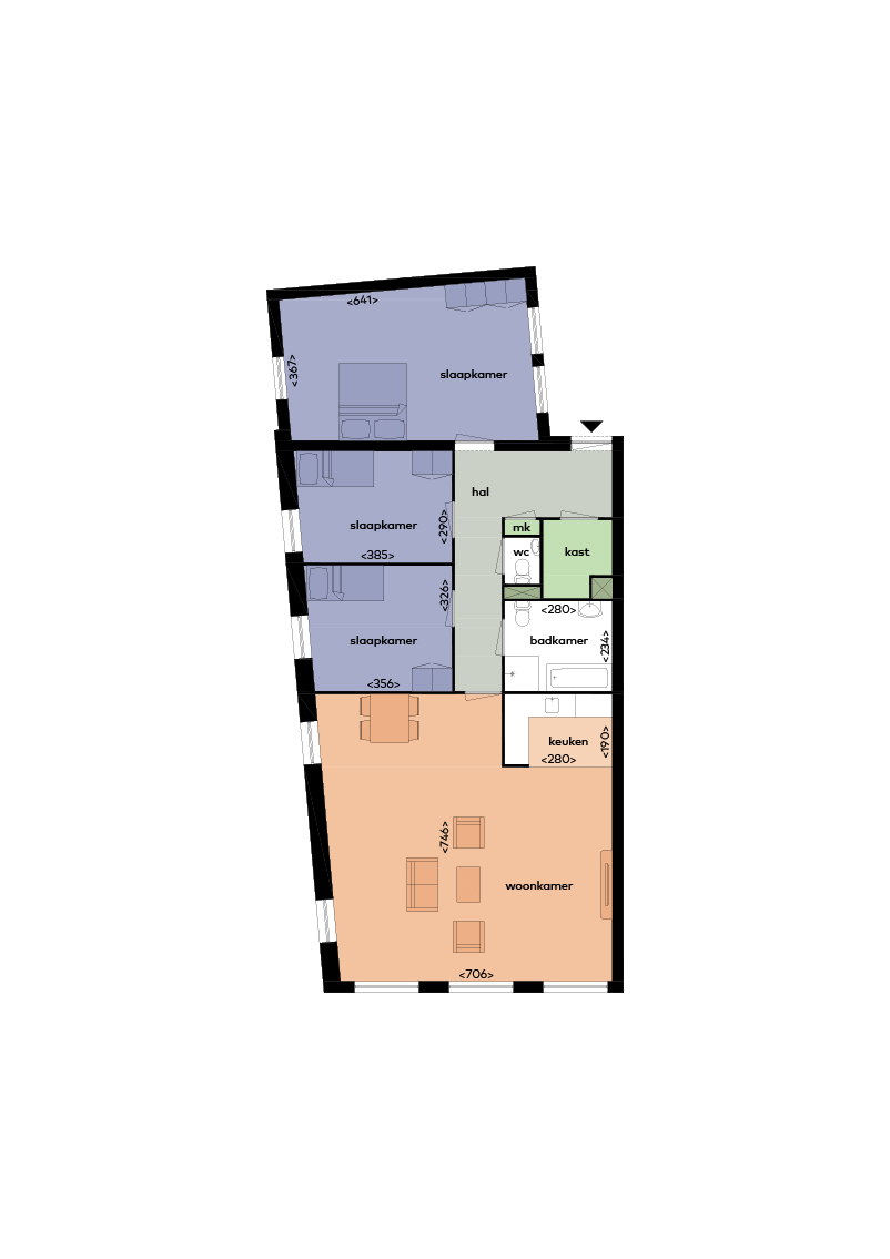 Appartement V.O.C.-plein 67 in Rotterdam
