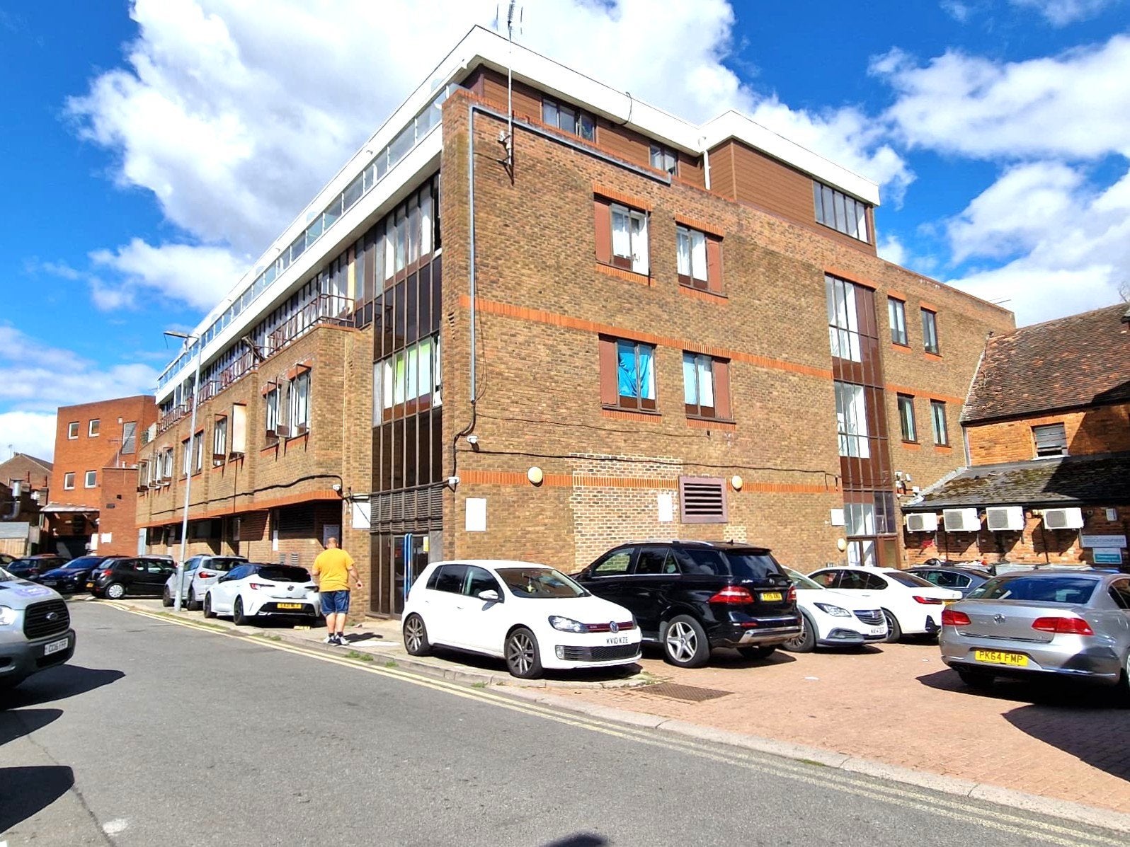 Flat Watling Street in St Albans