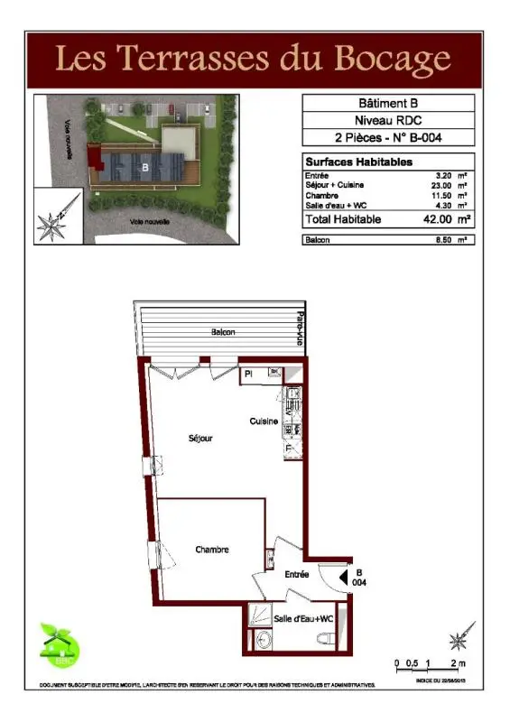 Flat Rue Laurent Fignon in Villenave-d'Ornon