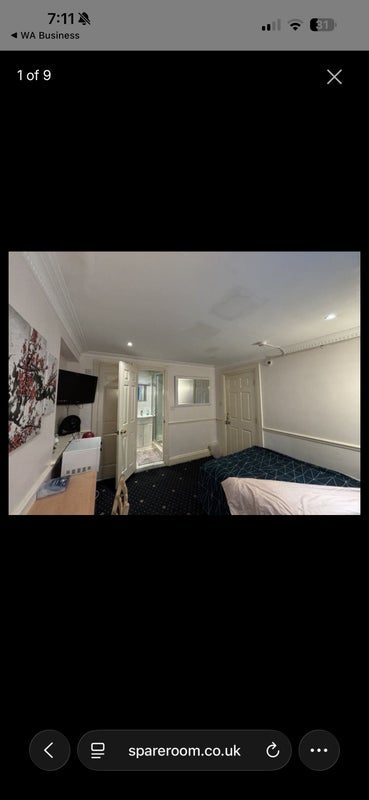 Room Sussex Gardens in City of Westminster