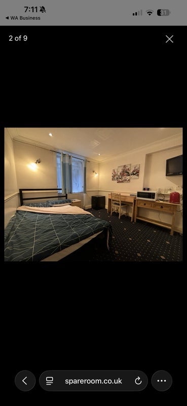 Room Sussex Gardens in City of Westminster