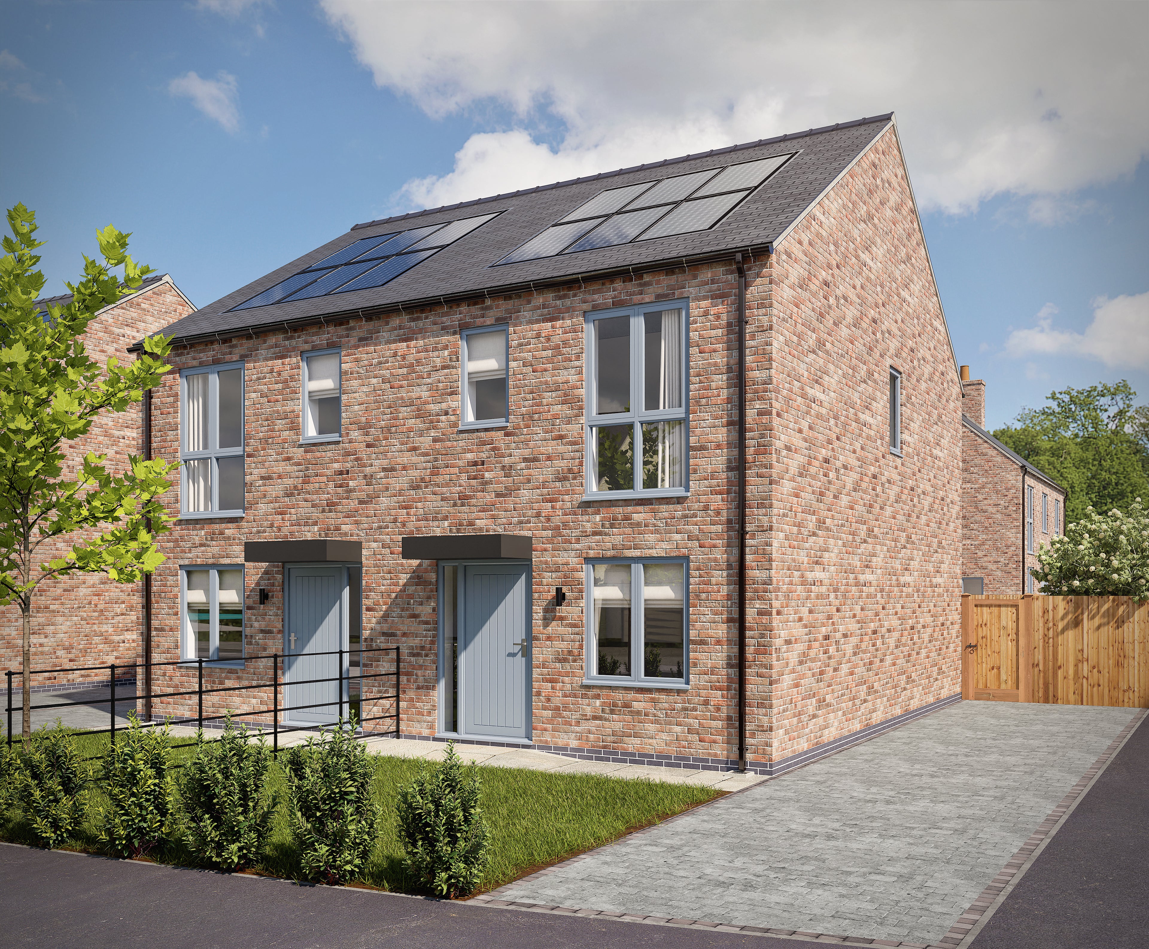 House Willingham Road in West Lindsey