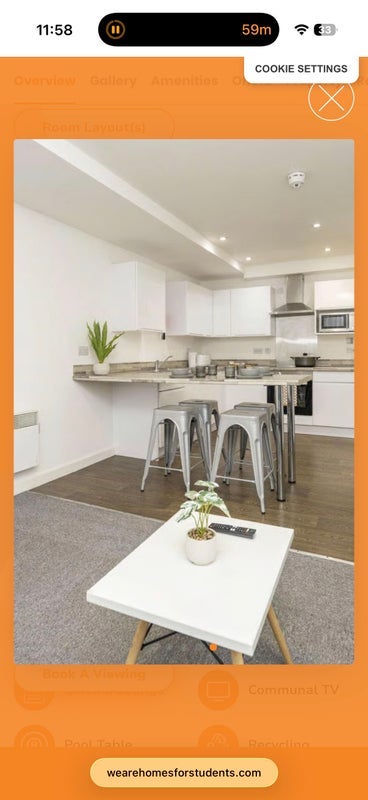 Room Newarke Street in Leicester