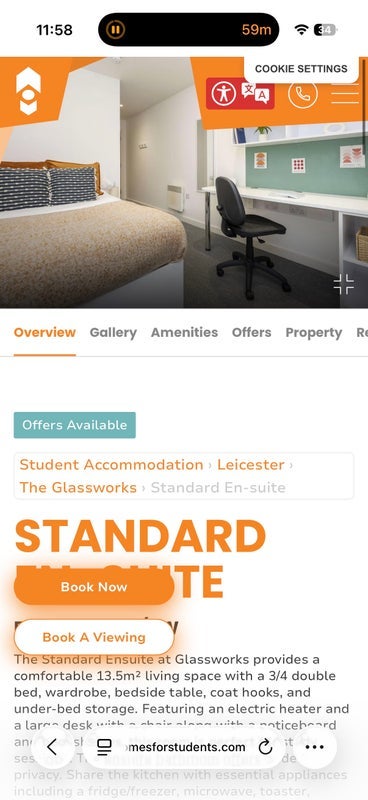 Room Newarke Street in Leicester
