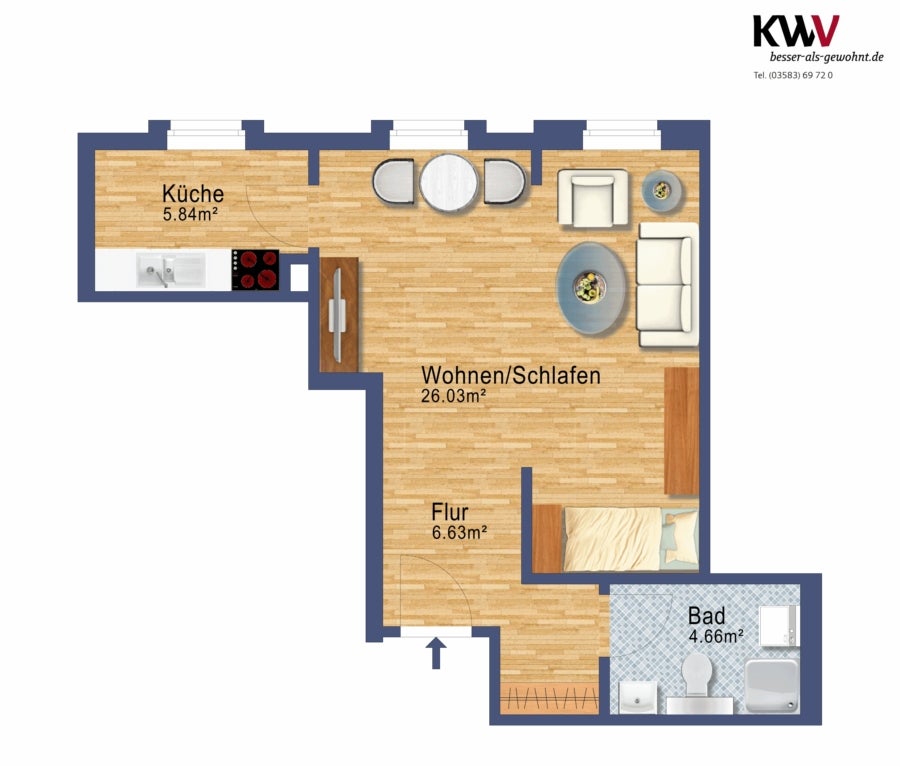Wohnung Ernst-May-Straße in Olbersdorf
