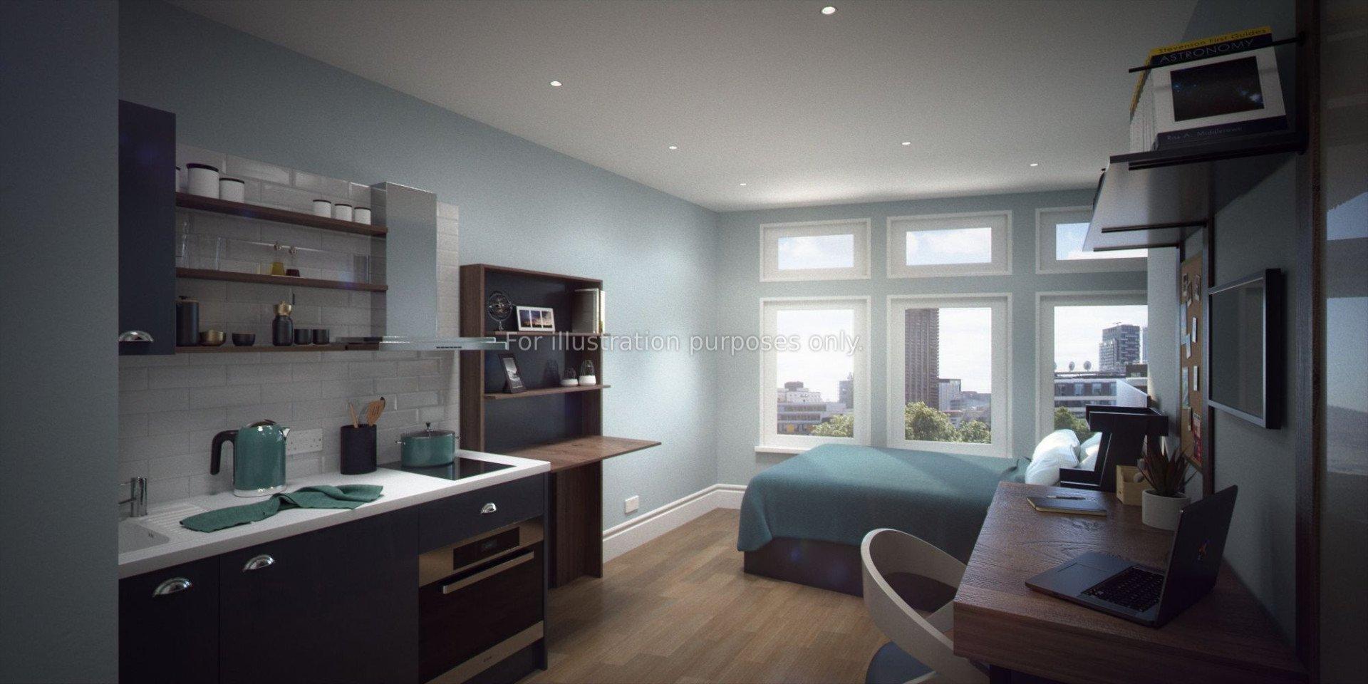 Flat Corporation Street in Birmingham