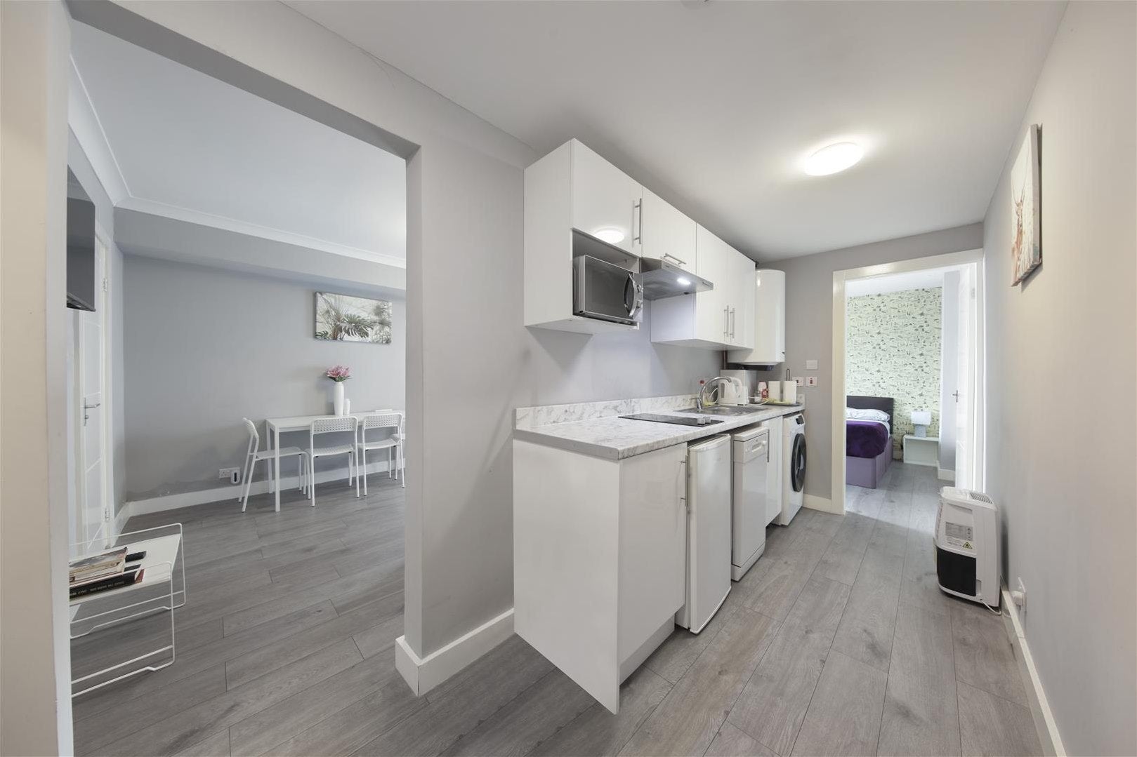 Flat Fernhead Road in City of Westminster