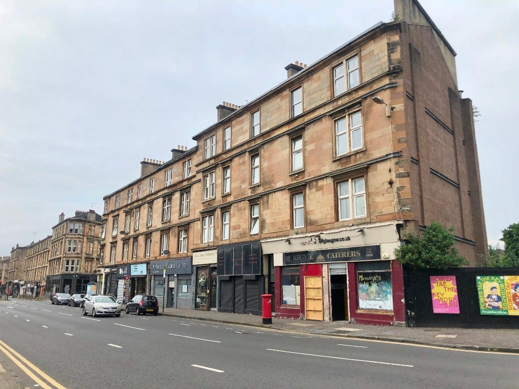 Flat Argyle Street in Glasgow