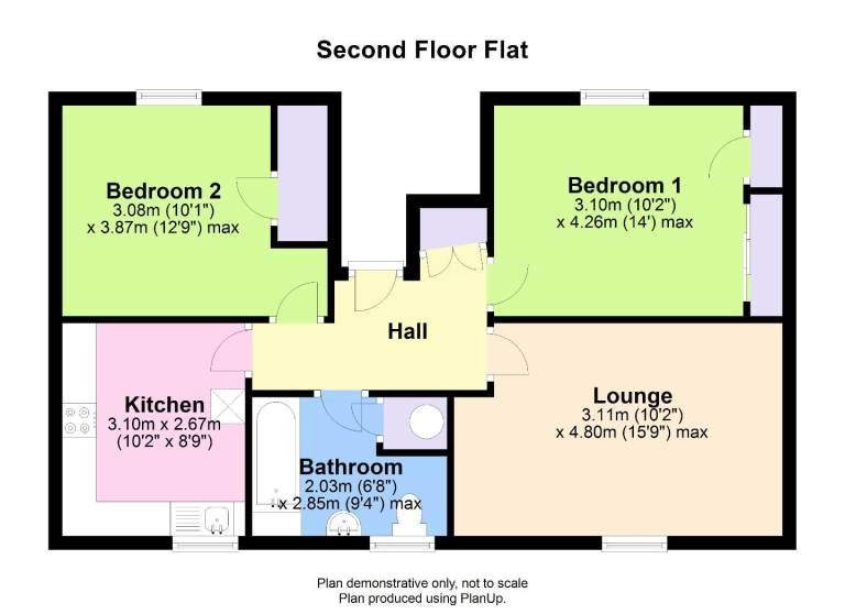 Flat Grange Court in City of Edinburgh