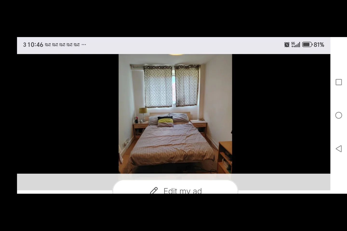 Room Belmont Street in Greater London