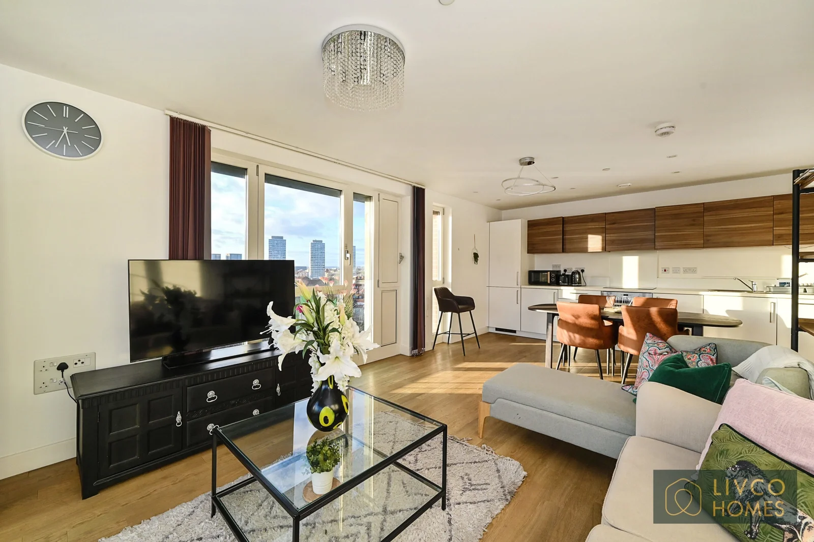 Flat Jefferson Plaza in Greater London