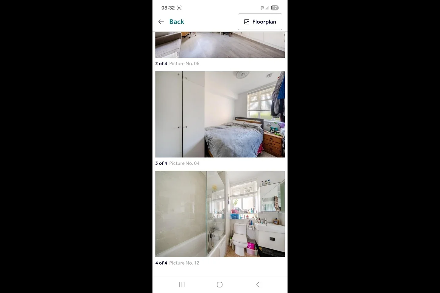 Flat Becklow Gardens in Greater London