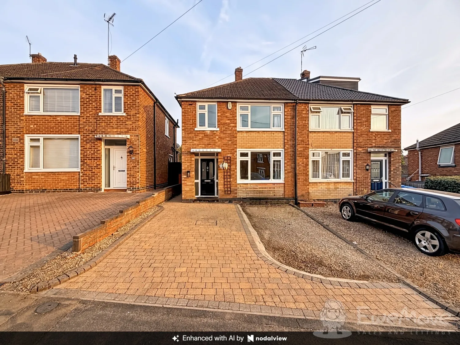 House Deane Road in Rugby